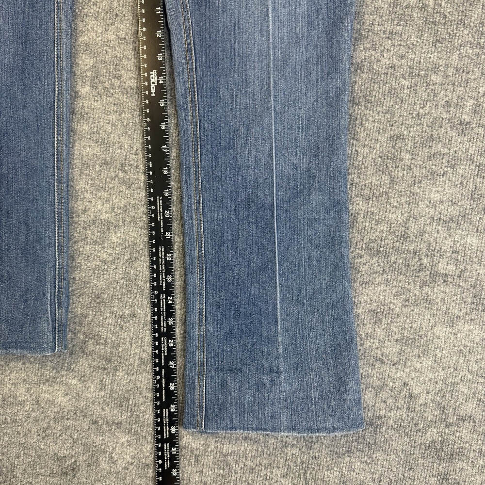 Vezucci Jeans Womens 8 Blue Bootcut Medium Wash Stretch Flap Pocket Denim(32x30) - Picture 8 of 16